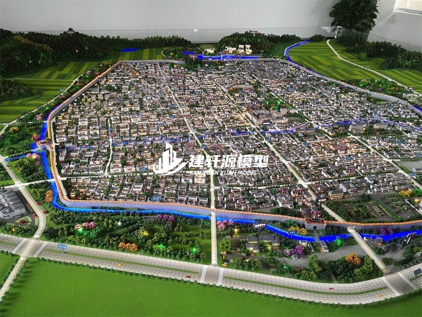 罗定城市规划模型