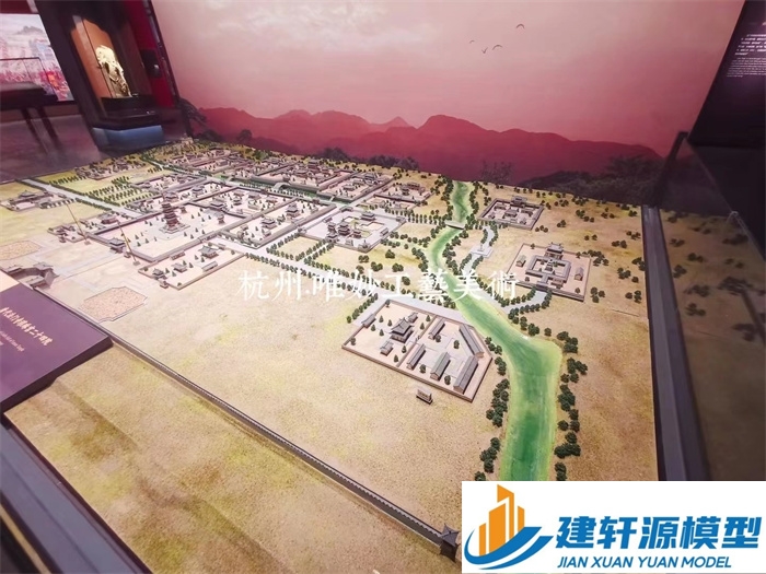 罗定微缩模型法门寺