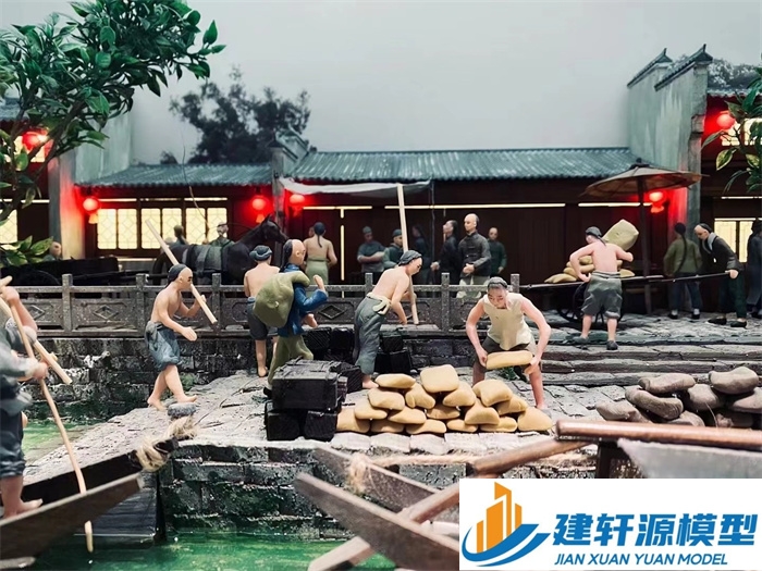 罗定博物馆江南水乡模型