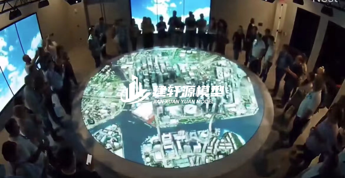 罗定投影沙盘模型定制