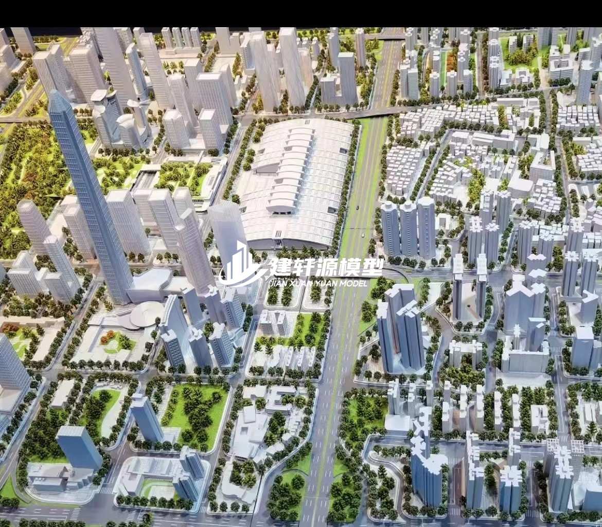 罗定城市规划模型