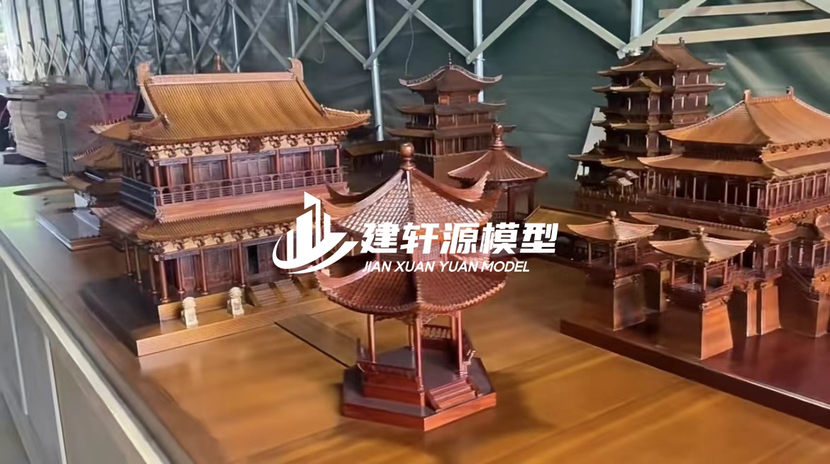 罗定古建模型制作